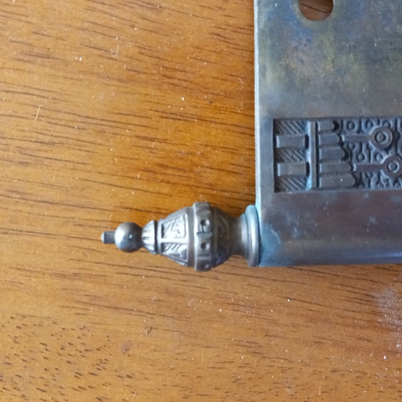 Antique brass hinges - Picture 7 of 7